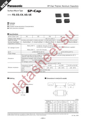 EEF-CX0J151R datasheet  